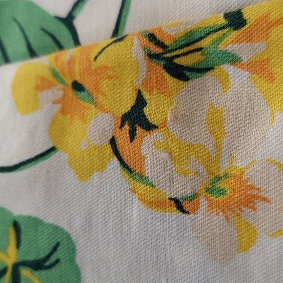 Ann Taylor Multicolored Floral Tie Waist Shorts with Blue Piping Size 2 NWT - Picture 14 of 16